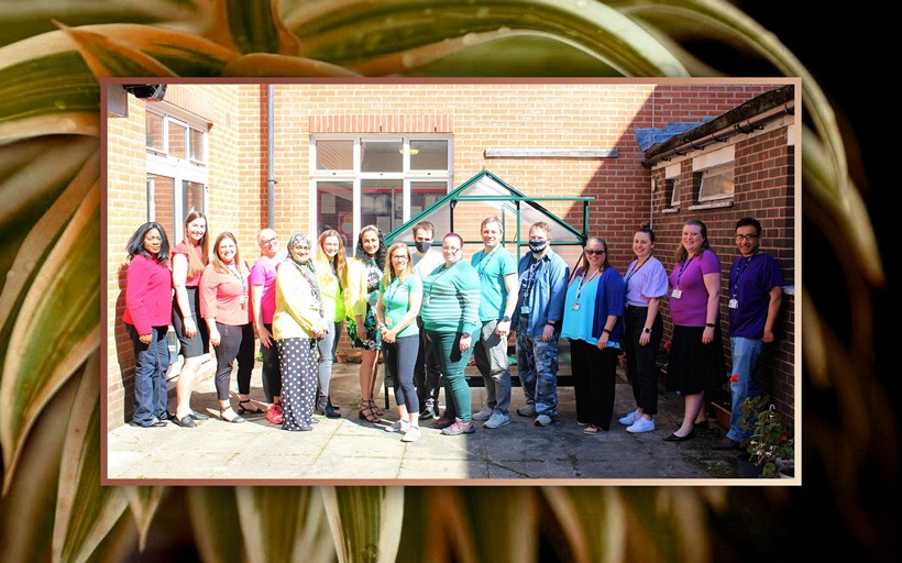 Chislehurst Girls School Greenhouse donated by Alex Neil