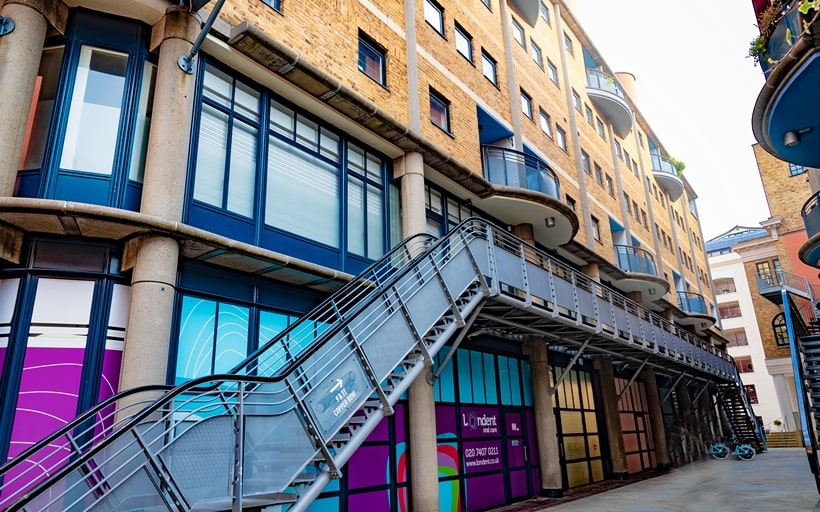 Admirals Court development in Shad Thames SE1