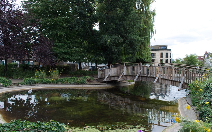 Ornamental Pond in Clapton E5