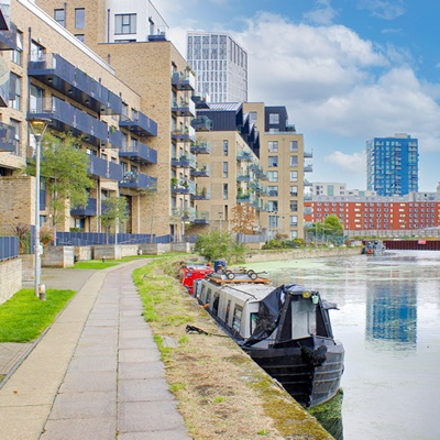Stylish East London development adjacent to the canal