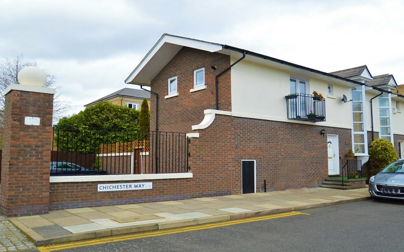 Chichester Way, part of the Compass Point development