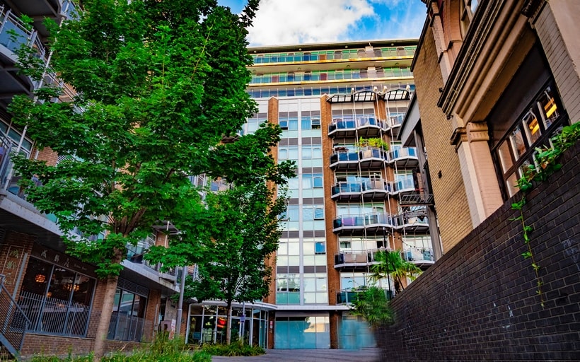 Gerry Raffles Square development of apartments in Stratford E15