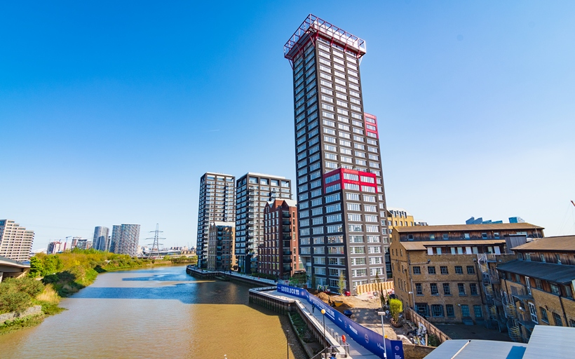 Ballymore's Goodluck Hope development near Canary Wharf E14