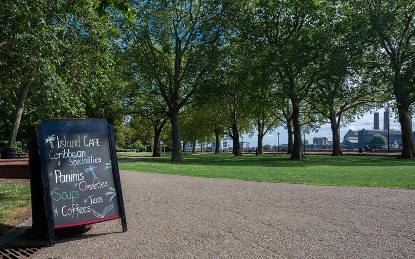 Island Gardens Park, Isle of Dogs E14