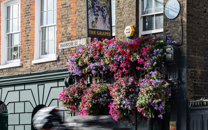 The Grapes Public House, Narrow Street, Limehouse E14