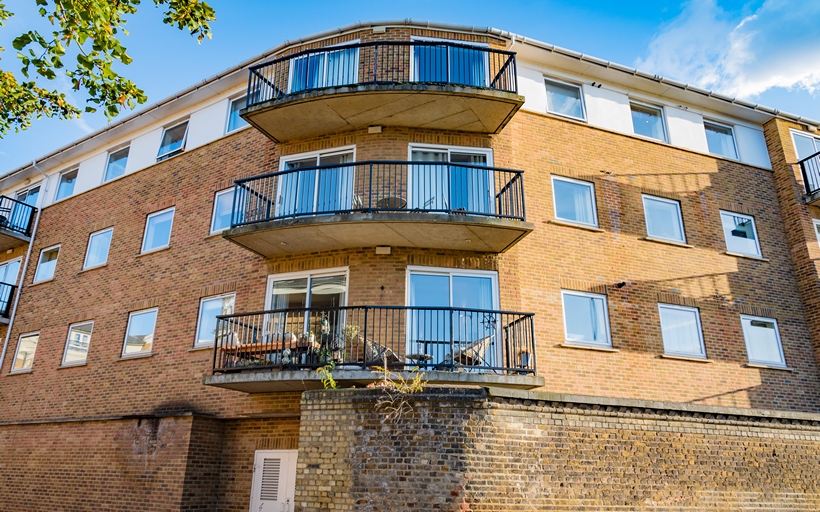 Lock View Court in Narrow Street, Limehouse E14