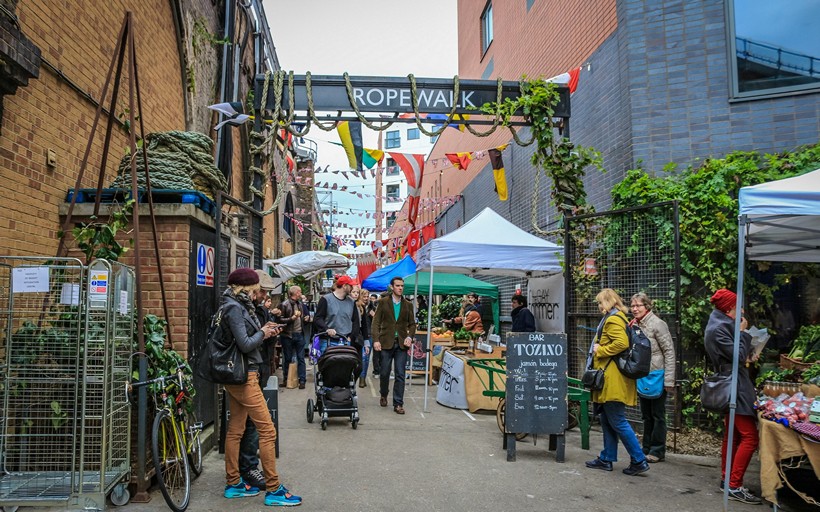 Rope Walk, Bermondsey, London SE1