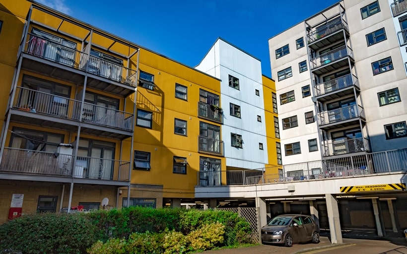 Maltings Close development in Bow E3