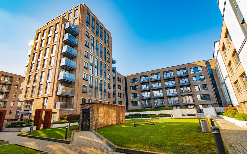 Marine Wharf East development of apartments in SE16