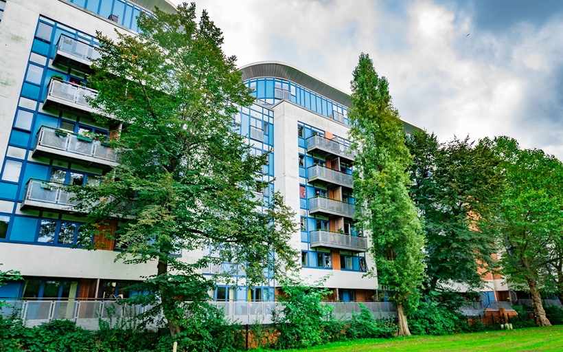 Meath Crescent development of apartments in Bethnal Green E2