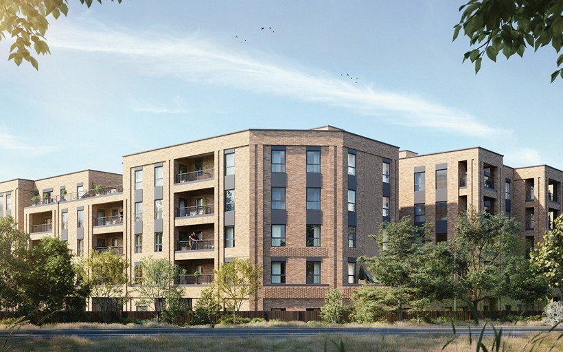 New Mill Quarter, a development in Hackbridge SM6