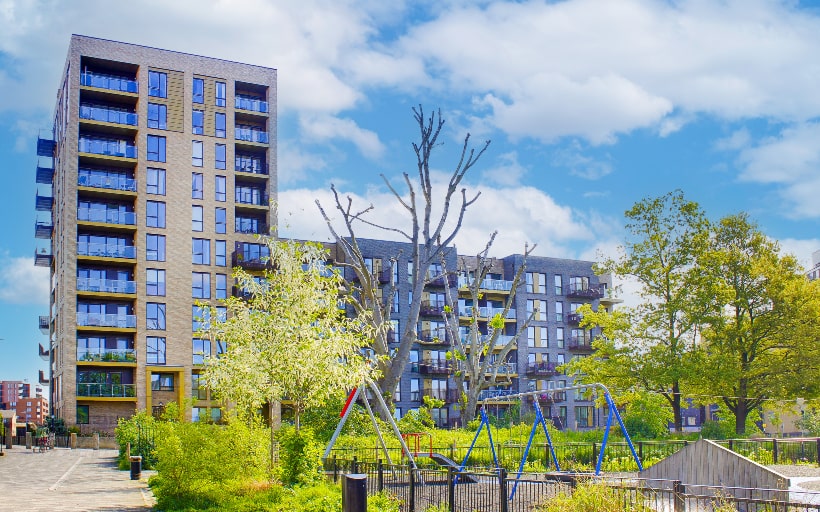 Wimhurst Court, part of the Phoenix Works development in Poplar E14