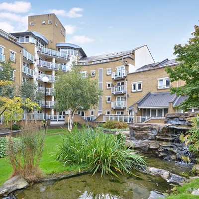 A modern development of apartments in Rotherhithe SE16