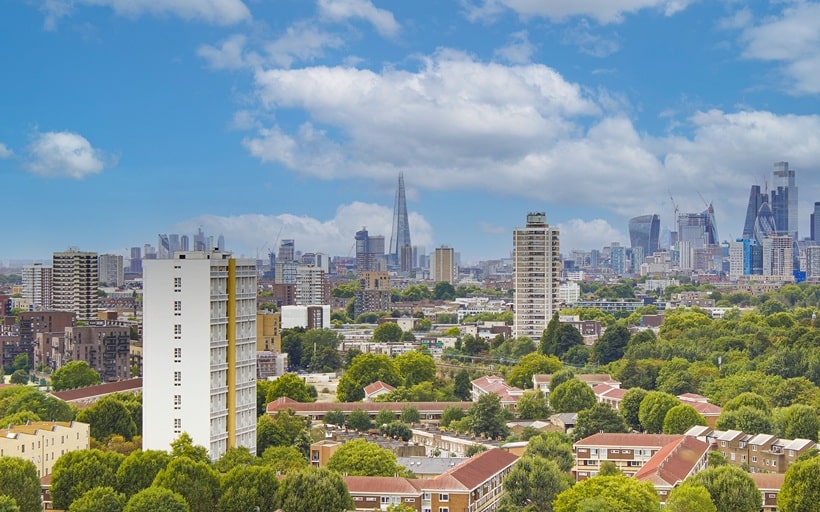 Balcony views from an Ivy Point E3 apartment