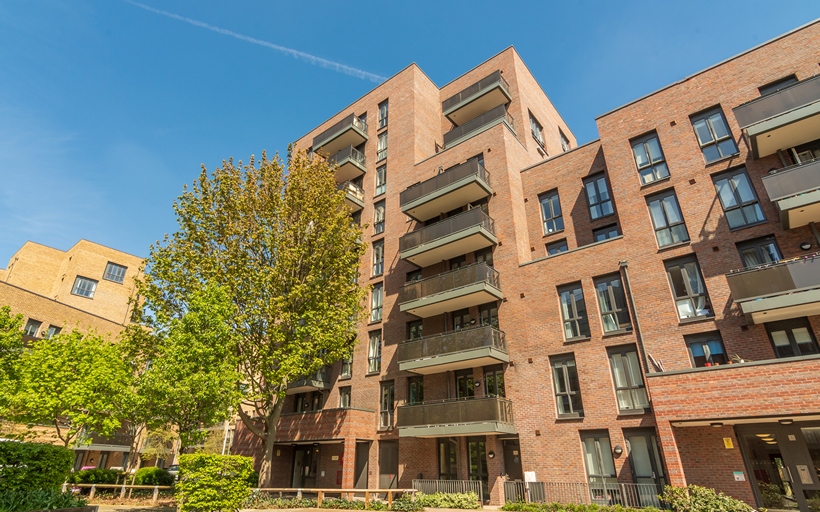 Modern apartments at St Pauls Square, Bow E3