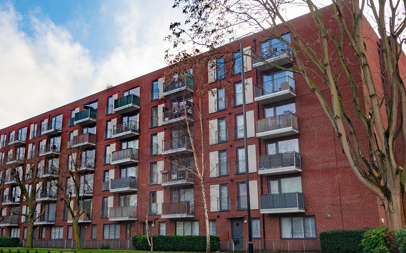 The Drakes development of apartments in Deptford SE8