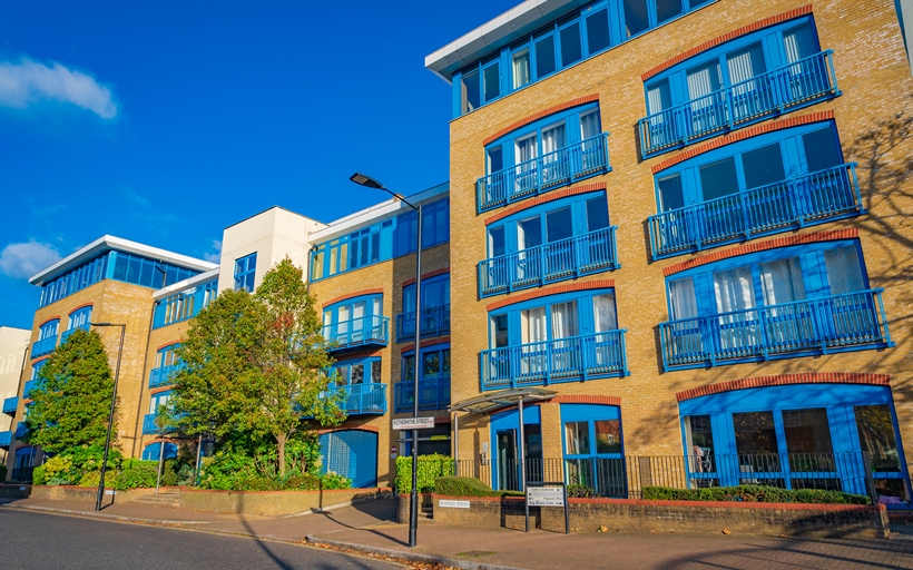 Trinity Wharf Development pictured from Rotherhithe Street, SE16