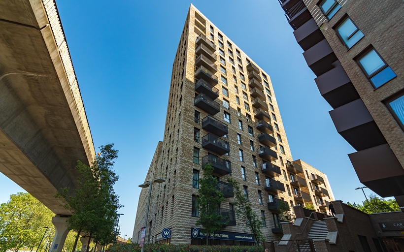 Kingfisher Heights in Waterside Park, Royal Docks E16