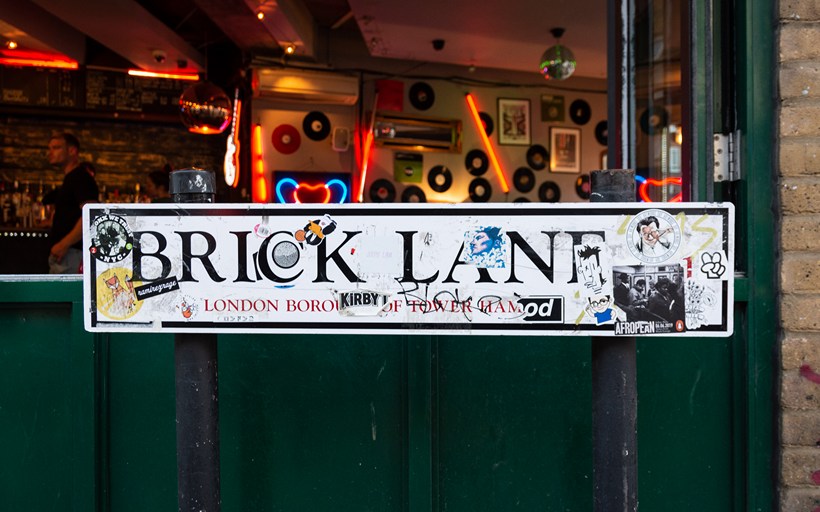 Brick Lane in East London